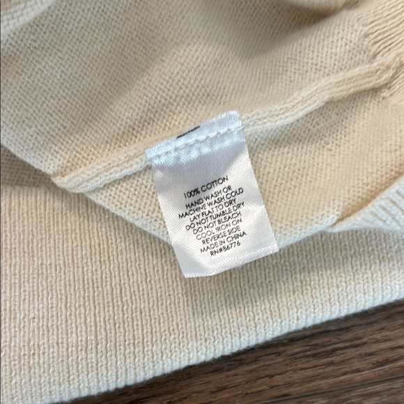 J. Society Women's Size Large Cream 100% Cotton Ruffle Tank NWT - Picture 13 of 13